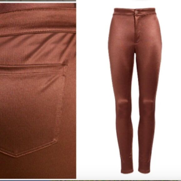 NEW Kim Kardashian Skims Disco Pants in Cocoa - Picture 2 of 3